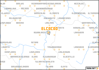 map of El Cacao