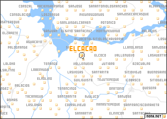 map of El Cacao