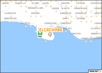 map of El Cachimbo