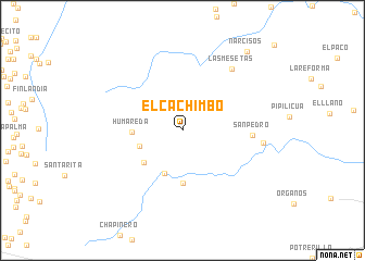 map of El Cachimbo