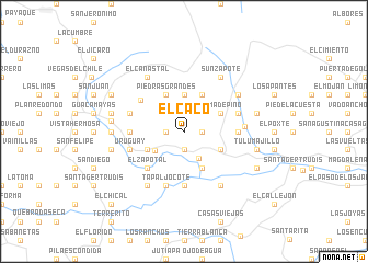 map of El Caco