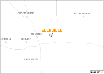 map of El Cadillo