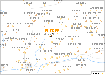 map of El Café