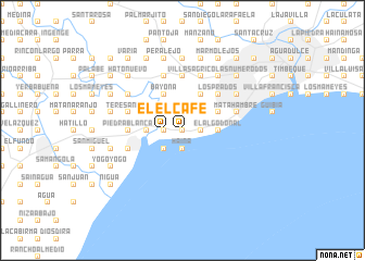 map of El Café