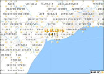 map of El Café