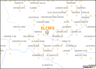 map of El Café