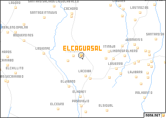 map of El Caguasal