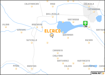 map of El Caico
