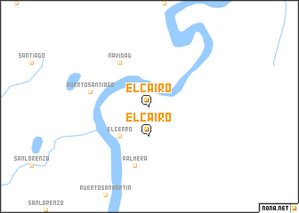 map of El Cairo