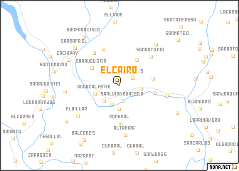 map of El Cairo