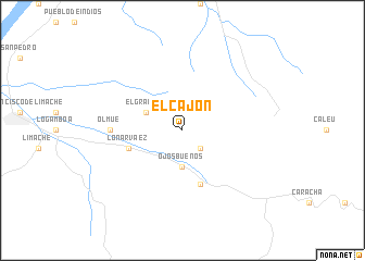 map of El Cajón