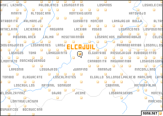 map of El Cajuil