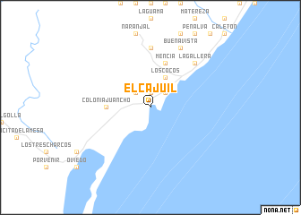 map of El Cajuil