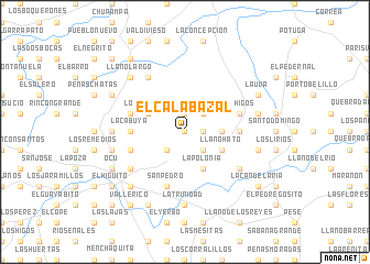 map of El Calabazal