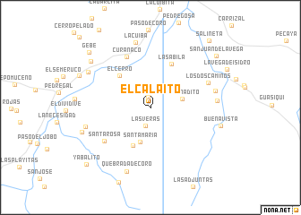 map of El Calaíto