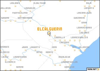 map of El Calguerín