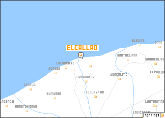 map of El Callao