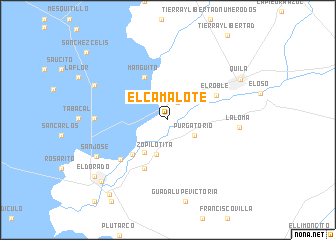 map of El Camalote