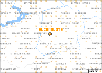 map of El Camalote