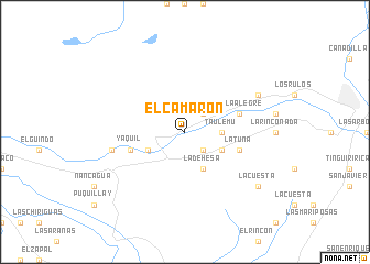 map of El Camarón