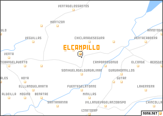 map of El Campillo