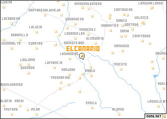 map of El Canario