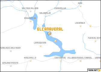 map of El Cañaveral