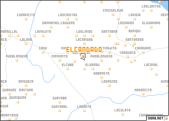 map of El Candado