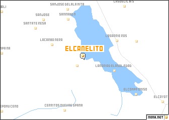 map of El Canelito