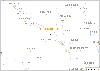 map of El Canelo