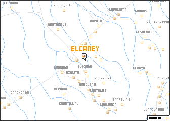 map of El Caney