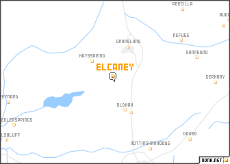 map of El Caney