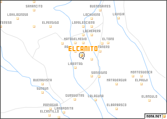 map of El Cañito