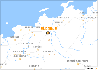 map of El Canje