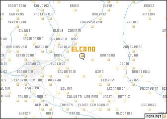 map of Elcano