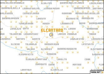 map of El Cántaro