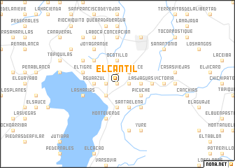 map of El Cantil