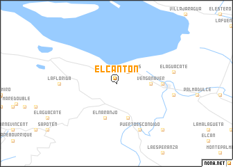 map of El Cantón