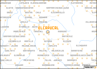 map of El Capucal