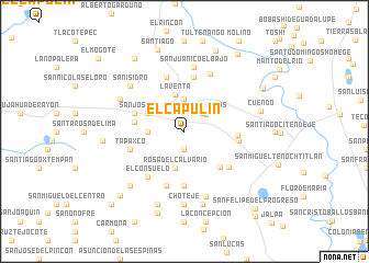 map of El Capulín