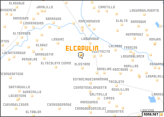 map of El Capulín