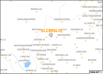 map of El Capulín