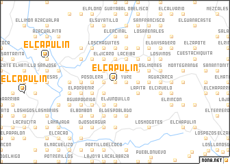 map of El Capulín