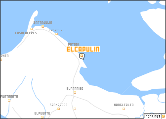 map of El Capulín