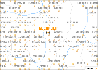 map of El Capulín