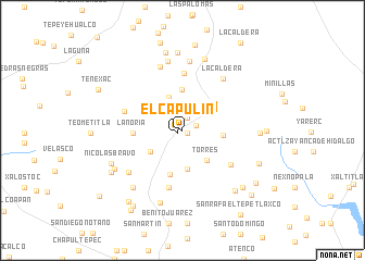 map of El Capulín