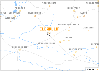 map of El Capulín