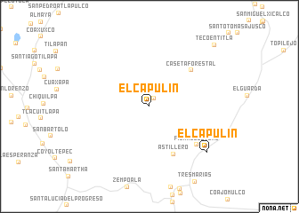 map of El Capulín