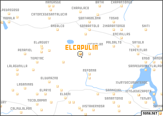 map of El Capulín