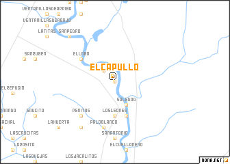 map of El Capullo